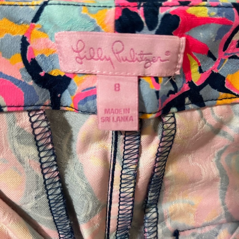 Lilly Pulitzer Floral Patterned Leggings - Picture 5 of 5